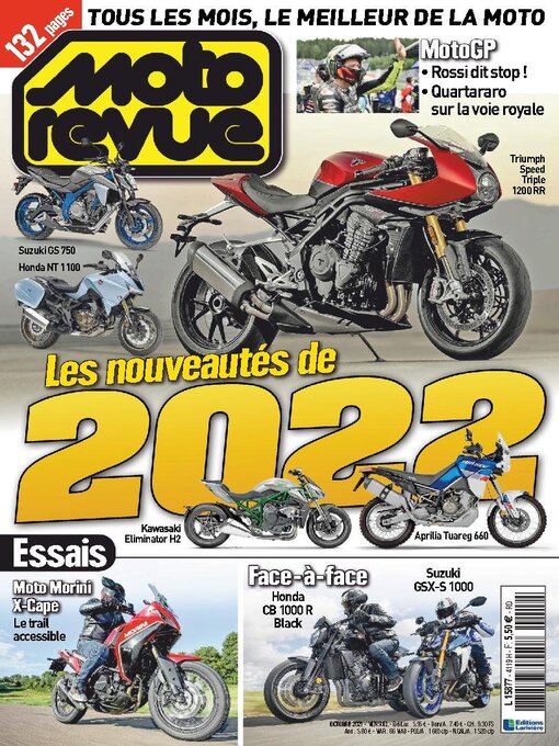 Title details for Moto Revue by Editions Lariviere SAS - Available